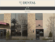 Tablet Screenshot of gvdentalgroup.com